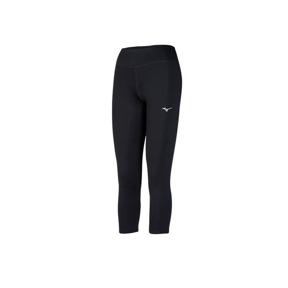 Leggings Mizuno 3/4 Length - Mulher - Pretas - DWHFI3708